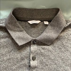Light Weight Gray Calvin Klein Sports Polo